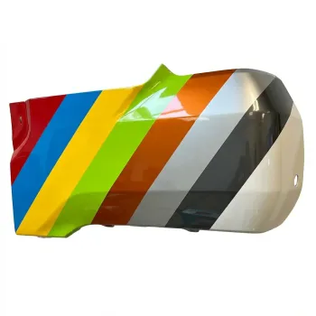 2022-2024 TOYOTA TUNDRA Rear Bumper End Left (Driver Side) with Sensor and Wheel Opening Molding CAPA OEM# 521620C900 PL# TO1116117C