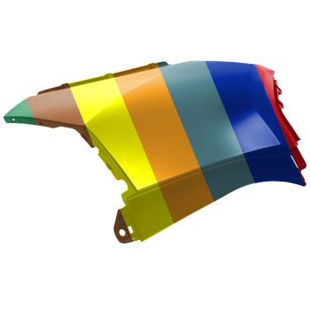 TOYOTA RAV4 HYBRID REAR BUMPER SIDE COVER RIGHT (Passenger Side) PRIMED **CAPA** OEM#521610R906 2019-2024 PL# TO1117110C