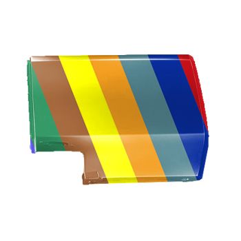 TOYOTA TUNDRA REAR BUMPER BAR COVER RIGHT (Passenger Side) SILVER OEM#521810C070 2022-2024 PL# TO1117119