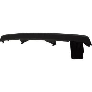 TOYOTA HIGHLANDER HYBRID REAR BUMPER LOWER COVER EXTENSION TEXT-BLACK (W/CHROME REFLECTOR BEZEL)(LTD)**CAPA** OEM#521510E080 2017-2019 PL# TO1195117C