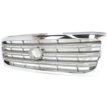 TOYOTA LAND CRUISER  GRILLE CHROME/SLV/GRAY OEM# 5310160270 2003-2005 PL# TO1200252