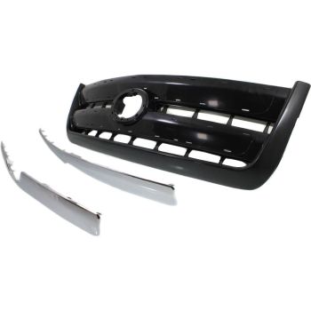 TOYOTA TUNDRA GRILLE CHR/BLK (SR5)(EXC DOUBLE CAB) OEM#531000C100C0 2003-2006 PL# TO1200262
