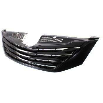 TOYOTA SIENNA GRILLE ASSEMBLY BLACK W/BLK MOLDING (BASE/L) OEM#5310108070 2011-2017 PL# TO1200332