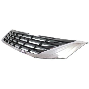TOYOTA SIENNA GRILLE ASSEMBLY BLK/BLK W/CHR MOLDING (LE) OEM#5310108080 2011-2017 PL# TO1200334