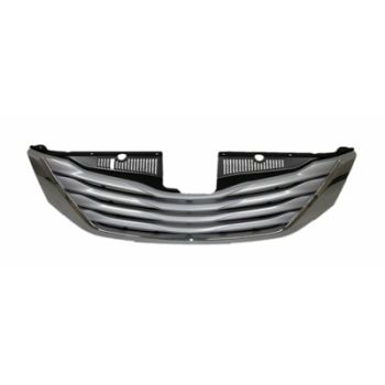 TOYOTA SIENNA GRILLE ASSEMBLY CHR/BLK W/CHR MOLDING (XLE/LTD)(WO/RADAR CRUISE) OEM#5310108100 2011-2012 PL# TO1200335