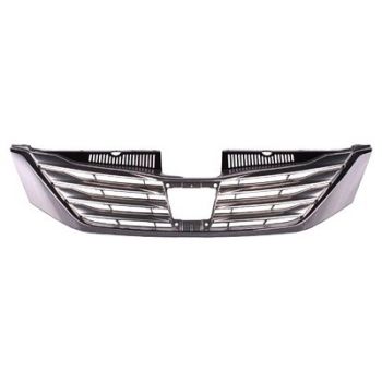 TOYOTA SIENNA  GRILLE CHROME/BLACK  (XLE/LTD)(W/RADAR CRUISE)WO/RADAR COVER OEM# 5310108110-PFM 2011-2012 PL# TO1200339