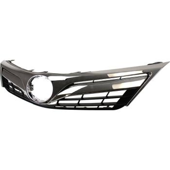 TOYOTA CAMRY HYBRID GRILLE CHR/GRAY (LE/XLE) **CAPA** OEM#5310106560 2012-2014 PL# TO1200343C
