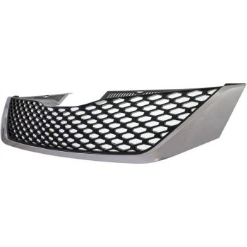 TOYOTA SIENNA GRILLE ASSEMBLY BLK(MESH) W/CHR MOLDING (SE) OEM#5310108120 2011-2017 PL# TO1200356