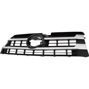 TOYOTA HIGHLANDER GRILLE BLACK W/ GRAY/SILVER MOLDING OEM#531010E230 2017-2018 PL# TO1200425