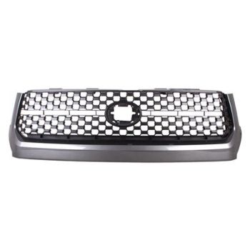 TOYOTA TUNDRA  GRILLE BLACK W/GRAY FRAME (SR) OEM# 531010C011 2018-2021 PL# TO1200451