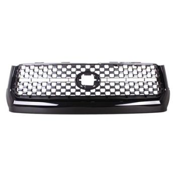 TOYOTA TUNDRA  GRILLE GLOSS-GRAY W/PTM FRAME (PLATINUM) OEM# 531010C041C0 2018-2021 PL# TO1200454