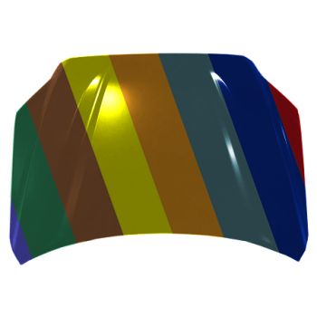 TOYOTA TUNDRA HOOD (ALUM)(WO/HYBRID) **CAPA** OEM#533010C070 2022-2024 PL# TO1230264C