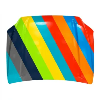 2024-2025 TOYOTA TACOMA Hood W/O Bulge Aluminum W/O TRD Sport OEM# 53301AK010 PL# TO1230271