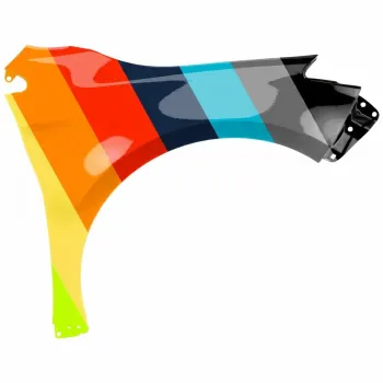 2013-2018 Toyota Avalon Hybrid Fender Right Passenger Side OEM# 5381107080 PL# TO1241246