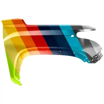 2022-2024 Toyota Tundra Fender Right Passenger Side With Wheel Opening Molding CAPA OEM# 538110C120 PL# TO1241284C