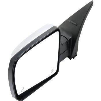 TOYOTA TUNDRA DOOR MIRROR LEFT (Driver Side) PWR/HTD/M-FOLD (WO/TOW)(CHR CVR)(W/ BLIND DETECT) OEM#879400C430 2014-2021 PL# TO1320305