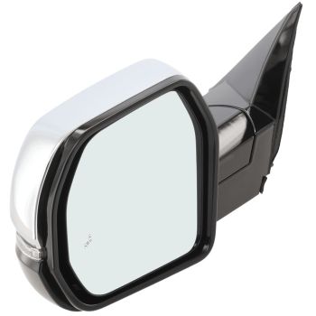 TOYOTA TUNDRA DOOR MIRROR LEFT (Driver Side) PWR/HTD/SIGNA/M-FOLD/BSD (WO/CAMERA)(CHROME CVR) OEM#879400C661-PFM 2022-2024 PL# TO1320435