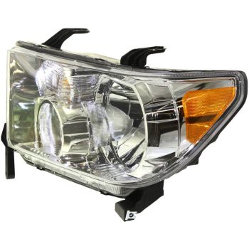 TOYOTA TUNDRA  HEAD LAMP ASSY LEFT (Driver Side) (W/O AUTO LEVEL) OEM# 811500C051 2007-2013 PL# TO2502171
