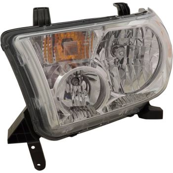 TOYOTA TUNDRA HEAD LAMP ASSEMBLY LEFT (Driver Side) (W/ AUTO LEVEL)**CAPA** OEM# 811500C070 2009-2013 PL# TO2502194C