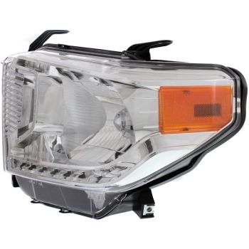 TOYOTA TUNDRA HEAD LAMP ASSEMBLY LEFT (Driver Side) (SR/SR5/LTD)(WO/AUTO LEVEL) **CAPA** OEM# 811500C081 2014-2017 PL# TO2502218C