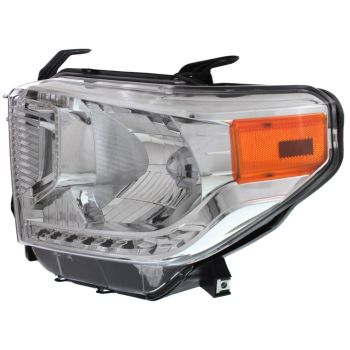 TOYOTA TUNDRA HEAD LAMP ASSEMBLY LEFT (Driver Side) (SR/SR5/LTD)(W/ AUTO LEVEL) OEM#811500C091 2014-2017 PL# TO2502219