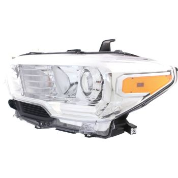 TOYOTA TACOMA HEAD LAMP ASSEMBLY LEFT (Driver Side) (WO/LED DRL)(WO/FOG)(CHR BEZEL) OEM# 8115004250 2016-2018 PL# TO2502242