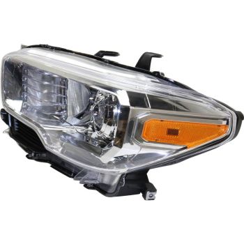 TOYOTA TACOMA HEAD LAMP ASSEMBLY LEFT (Driver Side) (WO/LED DRL)(WO/FOG)(CHR BEZEL) **CAPA** OEM# 8115004250 2016-2018 PL# TO2502242C