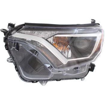TOYOTA RAV4 HYBRID HEAD LAMP ASSEMBLY LEFT (Driver Side) (HALGEN)**CAPA** OEM#811500R080 2016-2018 PL# TO2502247C