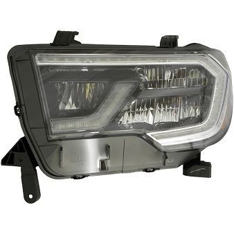TOYOTA SEQUOIA HEAD LAMP ASSY LEFT (Driver Side) (LIMITED/SR5/TRD MDL) **CAPA** OEM#811500C160 2018-2022 PL# TO2502267C