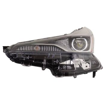 TOYOTA PRIUS  HEAD LAMP ASSY LEFT (Driver Side) (WO/ADAPTIVE)(WO/FOG) **CAPA** OEM# 8107047870 2019-2022 PL# TO2502280C