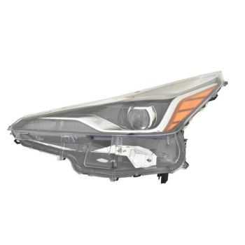 TOYOTA PRIUS HEAD LAMP LEFT (Driver Side) (Driver Side) (CHROME BEZEL)(WO/ADAPTIVE HL)(W/FOG) **CAPA** OEM#8107047A00 2019-2022 PL# TO2502282C