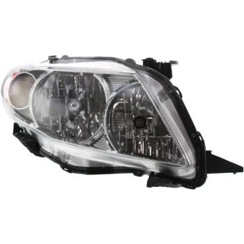 TOYOTA COROLLA/SEDAN HEAD LAMP ASSEMBLY RIGHT (Passenger Side) (Exc S/XRS MDL)(CANADA BUILT) OEM# 8111002670 2009-2010 PL# TO2503182