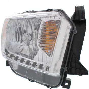 TOYOTA TUNDRA HEAD LAMP ASSEMBLY RIGHT (Passenger Side) (SR/SR5/LTD)(WO/AUTO LEVEL) OEM# 811100C081 2014-2017 PL# TO2503218
