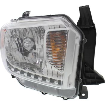 TOYOTA TUNDRA HEAD LAMP ASSEMBLY RIGHT (Passenger Side) (SR/SR5/LTD)(WO/AUTO LEVEL) **CAPA** OEM# 811100C081 2014-2017 PL# TO2503218C