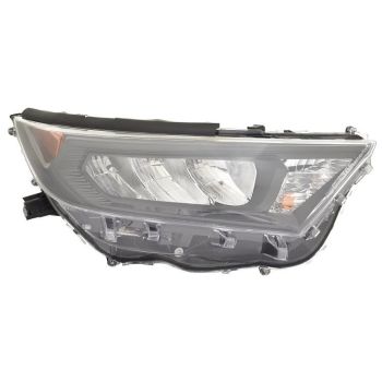 TOYOTA RAV4 HYBRID  HEAD LAMP ASSY RIGHT (Passenger Side) (LE)(BLACK BEZEL) **CAPA** OEM# 811100R430 2022 PL# TO2503312C