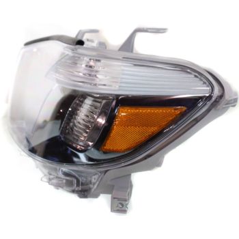 TOYOTA HIGHLANDER HYBRID  HEAD LAMP UNIT LEFT (Driver Side) (NO BULB)**CAPA** OEM# 8117048480 2008-2010 PL# TO2518117C