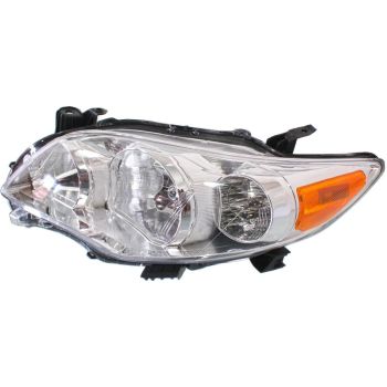 TOYOTA COROLLA/SEDAN HEAD LAMP UNIT LEFT (Driver Side) (JAPAN BUILT)(BASE/L/LE)**CAPA** OEM# 8117012F10 2011-2013 PL# TO2518131C