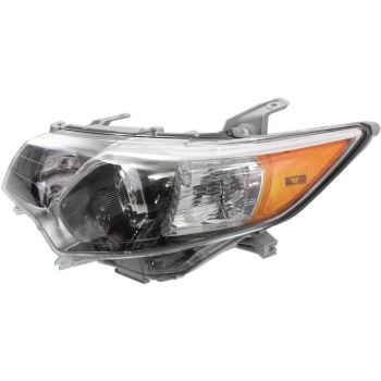 TOYOTA CAMRY HYBRID HEAD LAMP LEFT (Driver Side) HID (XLE)(WO/BULB&MODULE) OEM# 8117006890 2012-2014 PL# TO2518135