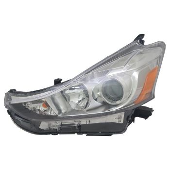 TOYOTA PRIUS V HEAD LAMP LEFT (Driver Side) (HALOGEN)**NSF** OEM#8117047650 2015-2018 PL# TO2518152N