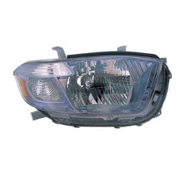 TOYOTA HIGHLANDER HYBRID  HEAD LAMP UNIT RIGHT (Passenger Side) (NO BULB) OEM# 8113048490 2008-2010 PL# TO2519117