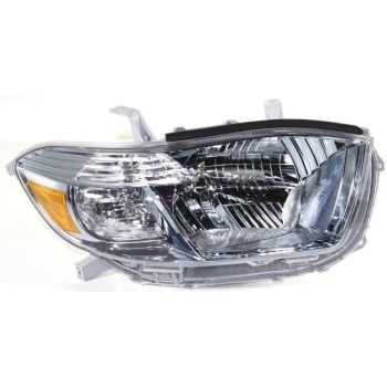 TOYOTA HIGHLANDER HYBRID  HEAD LAMP UNIT RIGHT (Passenger Side) (NO BULB)**CAPA** OEM# 8113048490 2008-2010 PL# TO2519117C