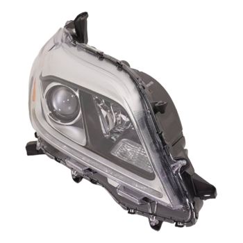 TOYOTA SIENNA  HEAD LAMP UNIT RIGHT (Passenger Side) (HID)(W/CHROME BEZEL)**CAPA** OEM# 8114508070 2015-2020 PL# TO2519154C