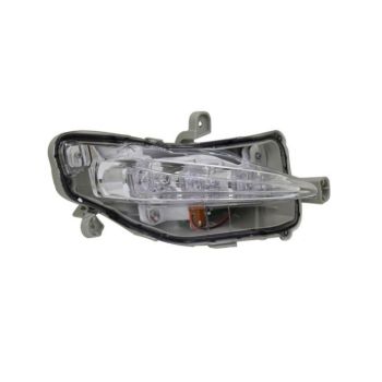 TOYOTA COROLLA SEDAN DAYTIME RUNNING LAMP ASSY RIGHT (Passenger Side) (LE/LE Eco/XLE)(HORIZONTAL TYPE)**NSF** OEM#8143002020 2017-2019 PL# TO2563102N