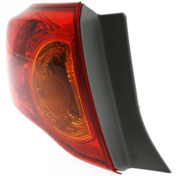 TOYOTA COROLLA/SEDAN TAIL LAMP ASSEMBLY LEFT (Driver Side) (EXC JAPAN BUILT)(OUTER) OEM#8156002460 2009-2010 PL# TO2800175