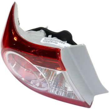 TOYOTA COROLLA/SEDAN TAIL LAMP ASSEMBLY LEFT (Driver Side) (EXC JAPAN BUILT)(OUTER)**CAPA** OEM#8156002580 2011-2013 PL# TO2804111C