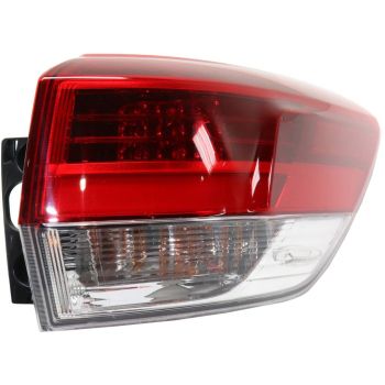 TOYOTA HIGHLANDER  TAIL LAMP ASSY RIGHT (Passenger Side) OUTER (CLEAR LENS)**CAPA** OEM# 815500E161 2018-2019 PL# TO2805143C
