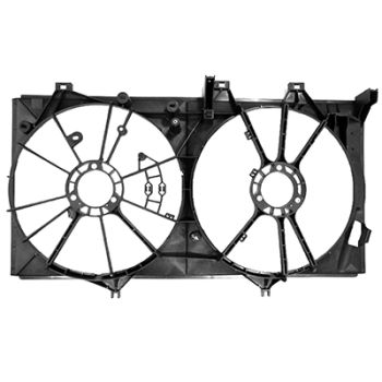 TOYOTA CAMRY RADIATOR FAN SHROUD (3.5L/ V6) OEM# 167110P200 2012-2014 PL# TO3110158