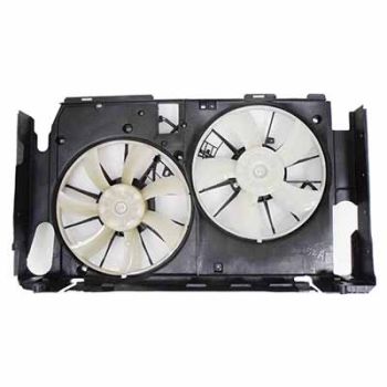 TOYOTA RAV4 RADIATOR & A/C FAN ASSEMBLY (3.5L WO/TOW PKG)(DUAL FAN)(JAPAN)(SINGLE MODULE TYPE) OEM#1671131260-PFM 2006-2011 PL# TO3115150