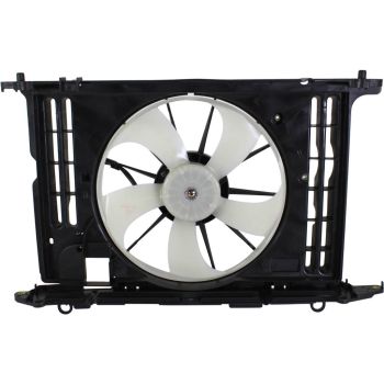 PONTIAC VIBE RADIATOR & A/C FAN ASSEMBLY (1.8L)(SINGLE FAN) WO/CONTROL MODULE OEM#167110T040-PFM 2009-2010 PL# TO3115156
