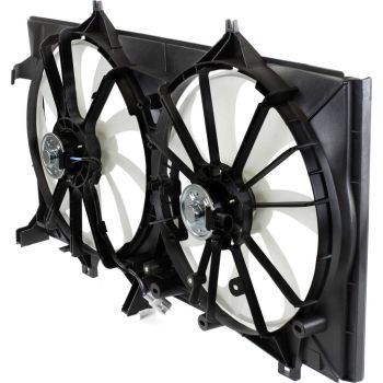 TOYOTA CAMRY RADIATOR & A/C FAN ASSEMBLY (L4)(DUAL FAN) OEM#167110V100-PFM 2012-2014 PL# TO3115169